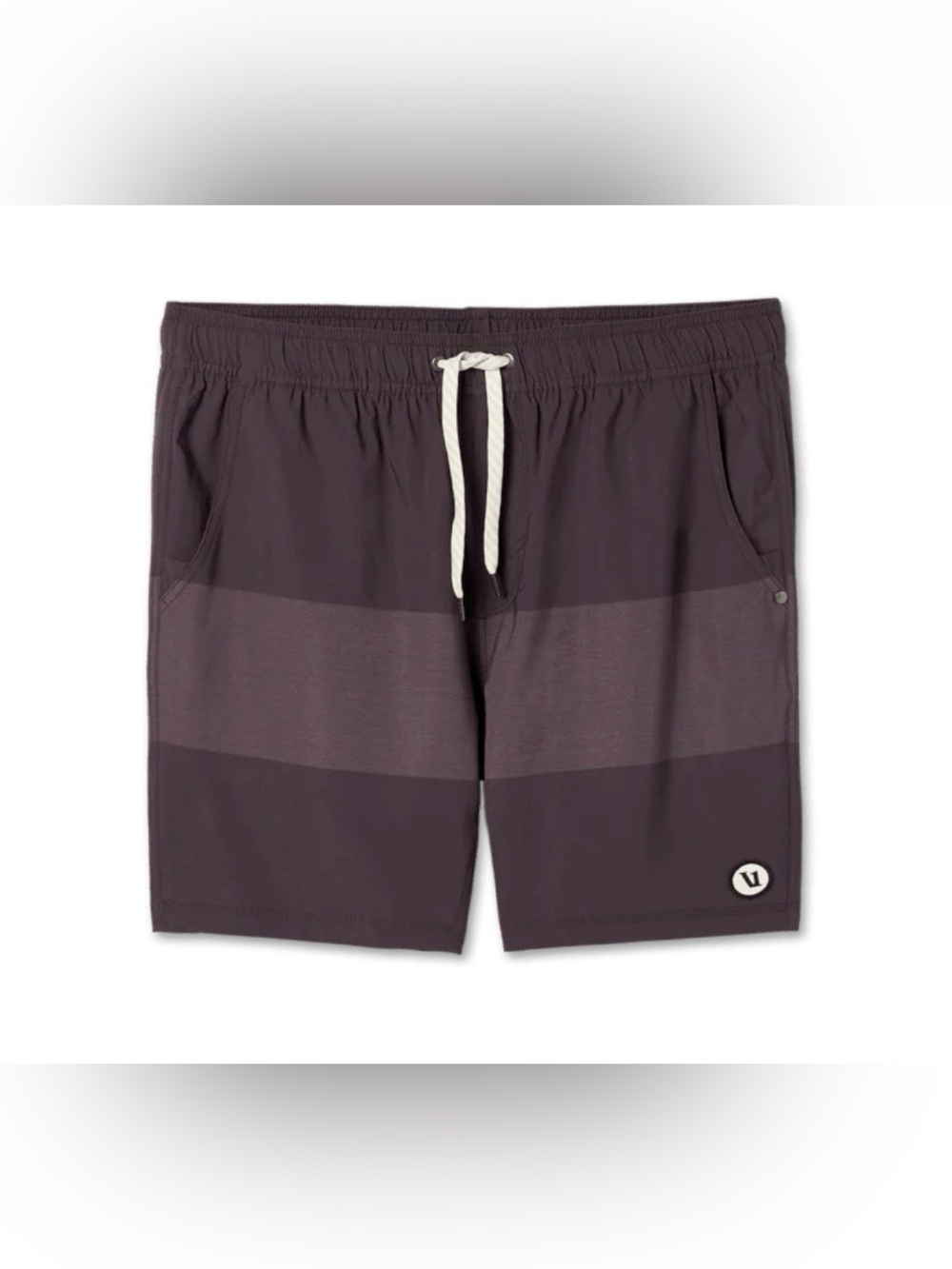 VUORI KORE SHORT - SANGRIA TEXTURE BLOCK Men’s Size Small